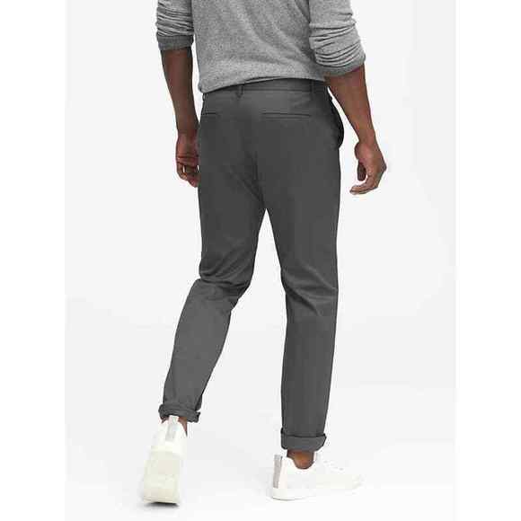 Banana Republic Slim Core Temp pant 44/34 Black - Picture 5 of 6
